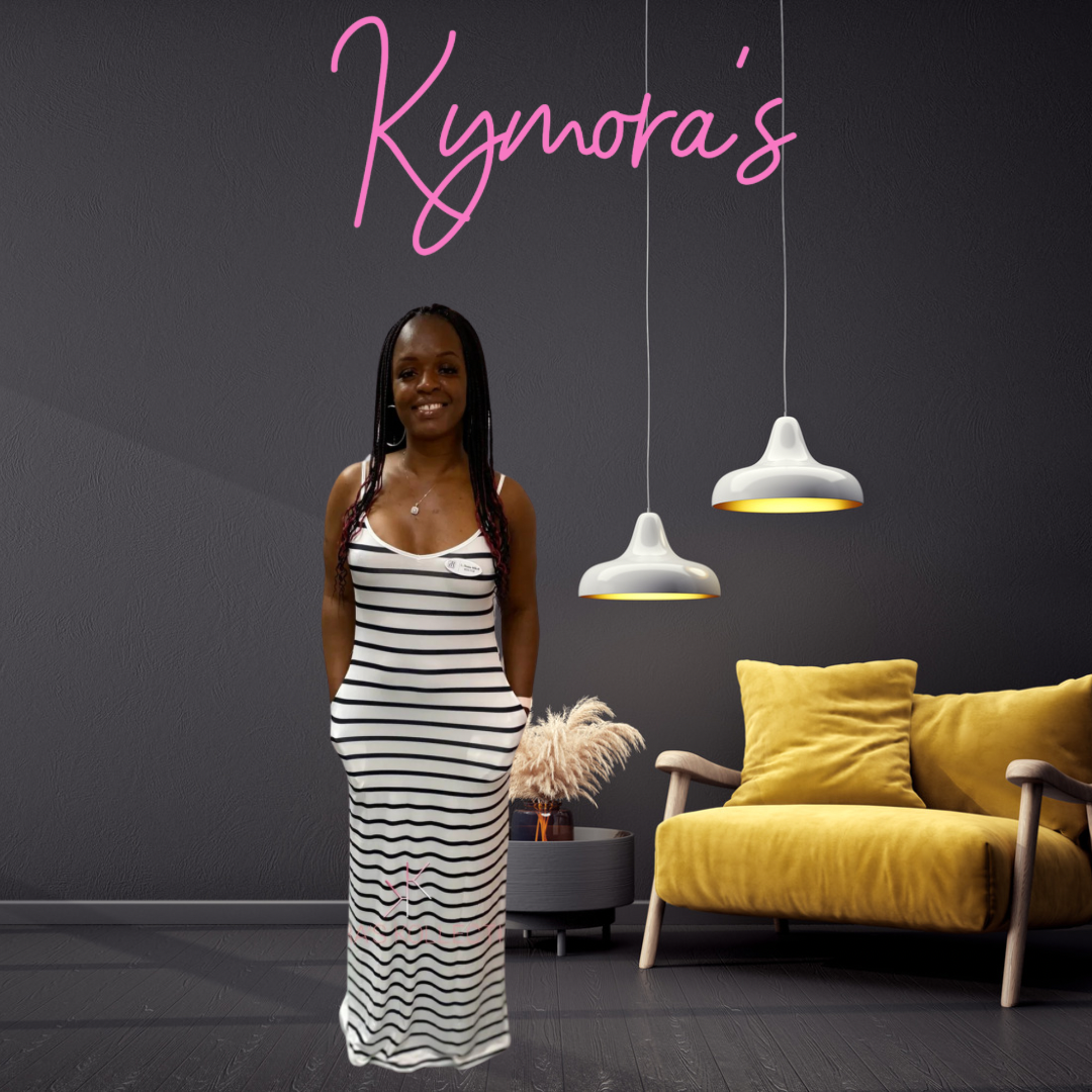 Striped Maxi Dress
