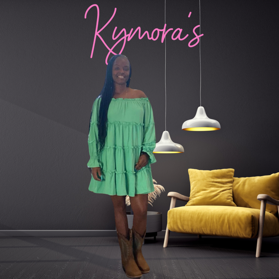 Jazlyn Mint Dress