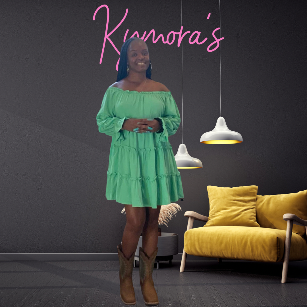 Jazlyn Mint Dress