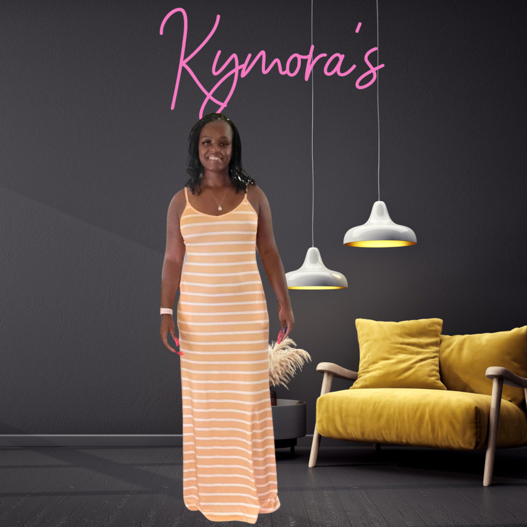Striped Maxi Dress