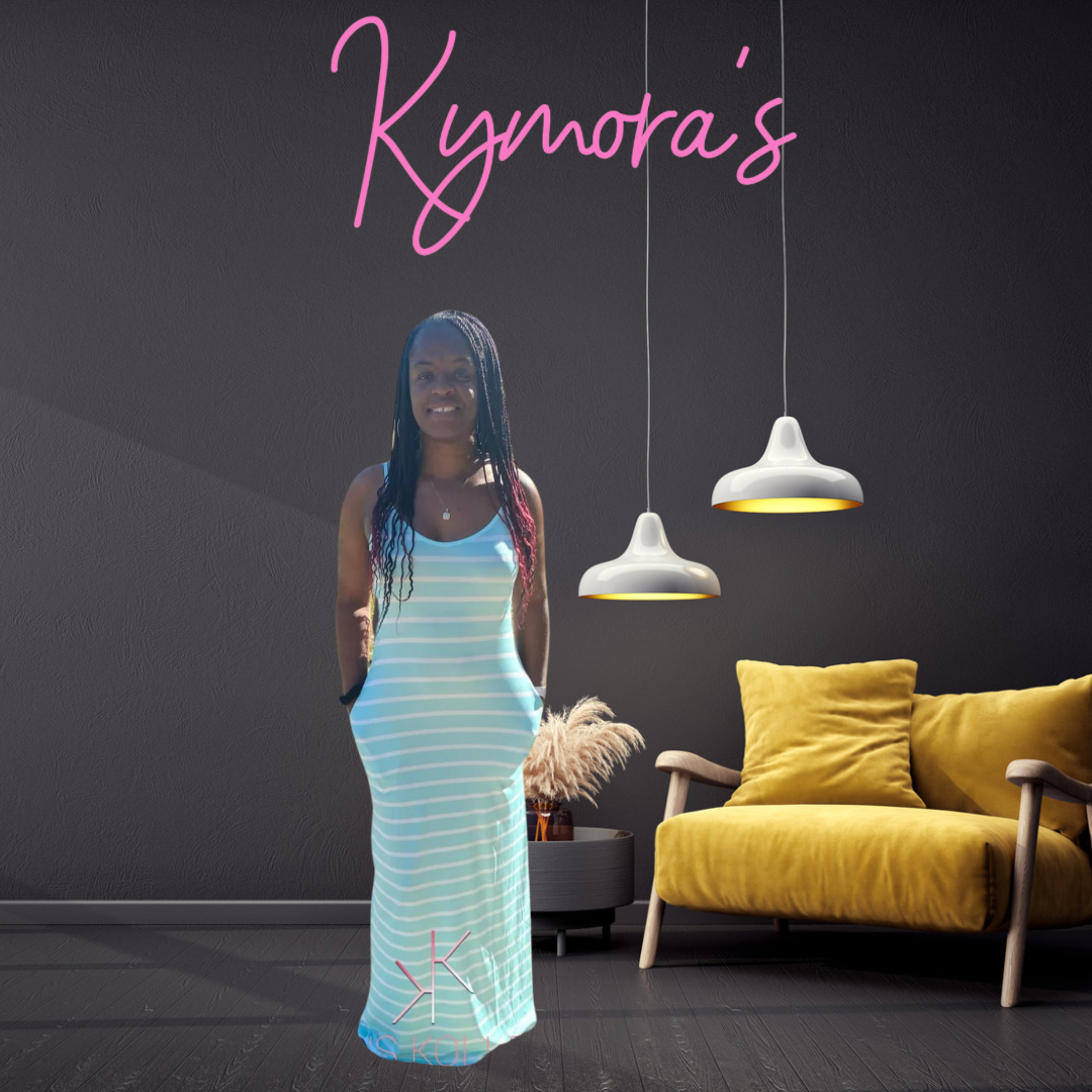 Striped Maxi Dress