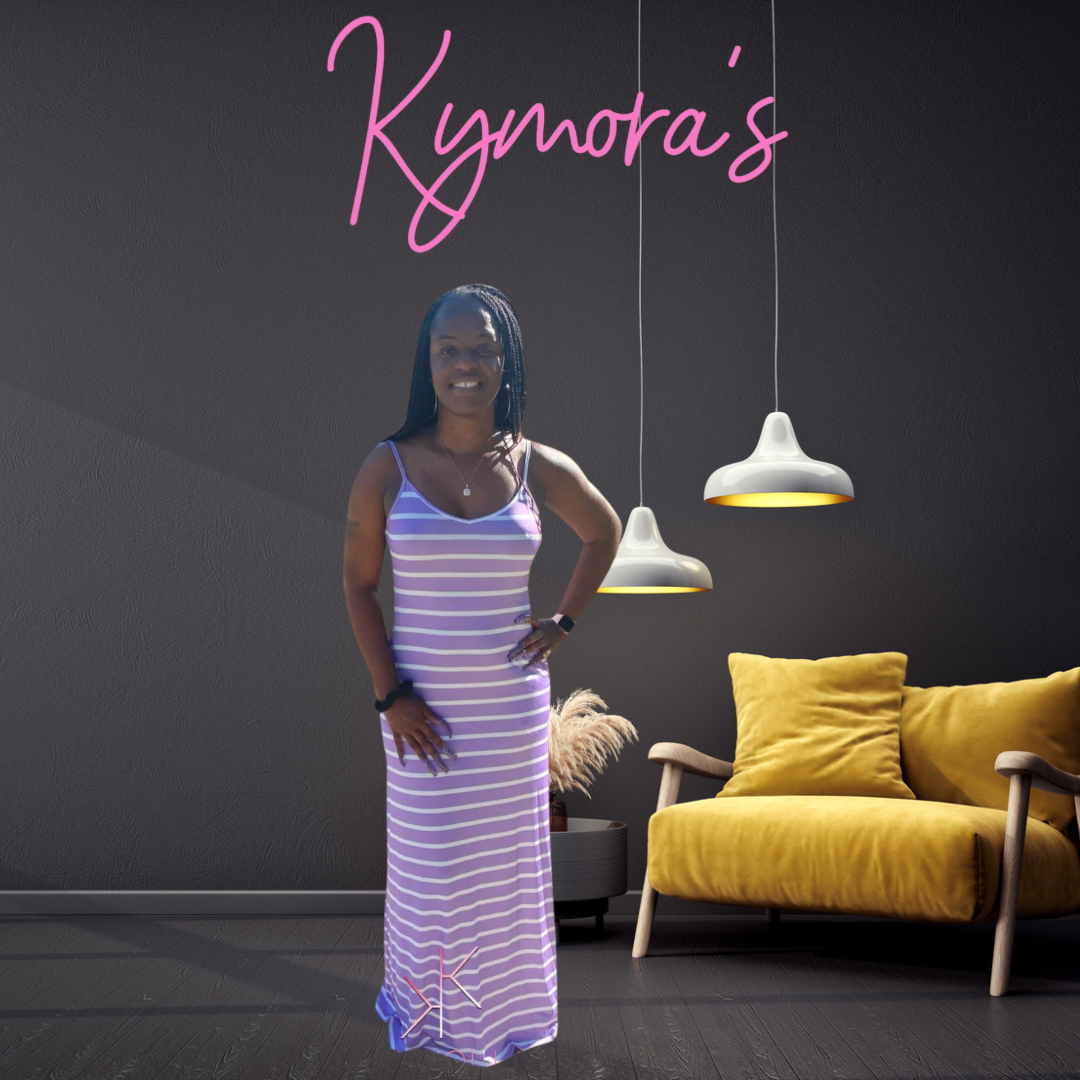 Striped Maxi Dress