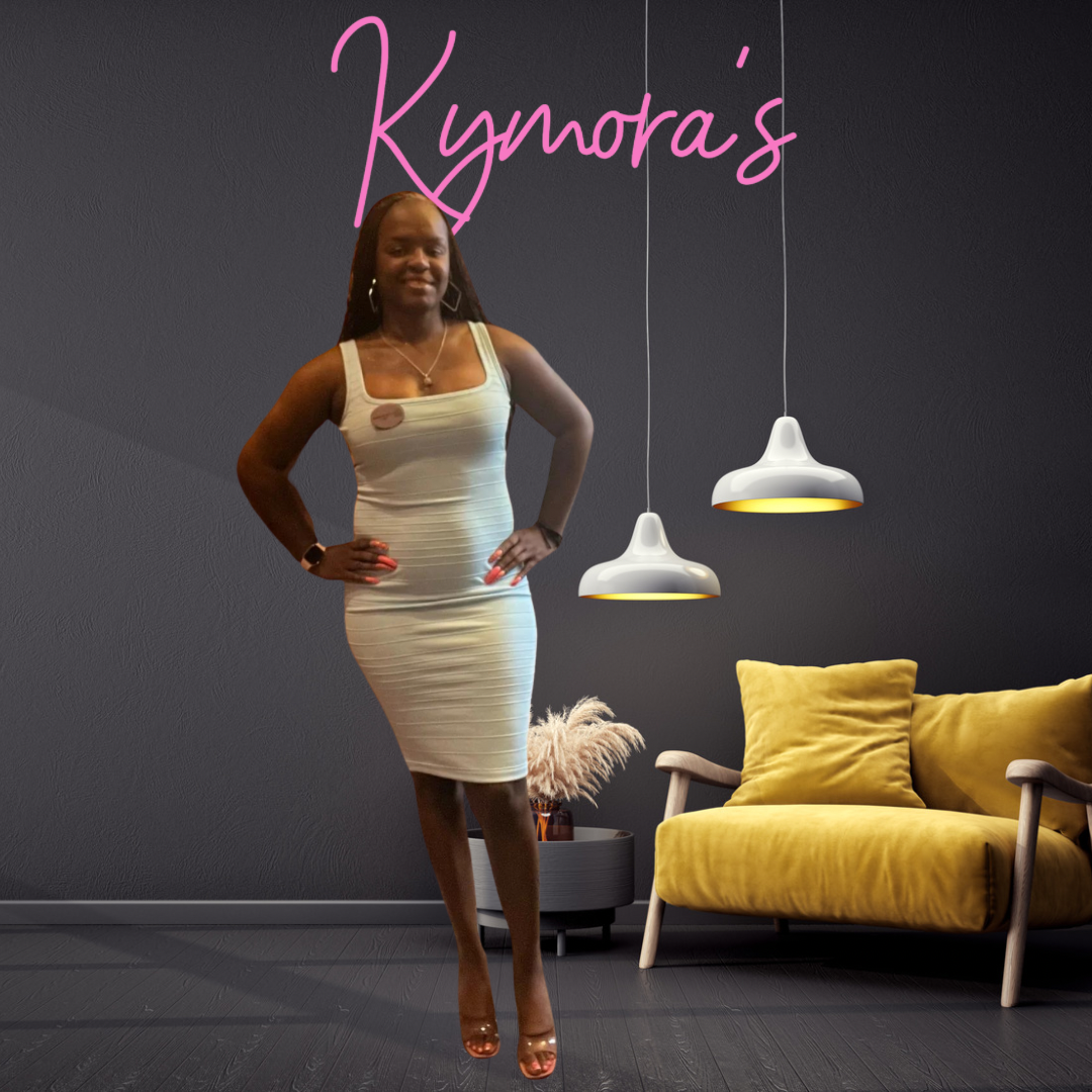 Aria Bandage Dress Baby Blue