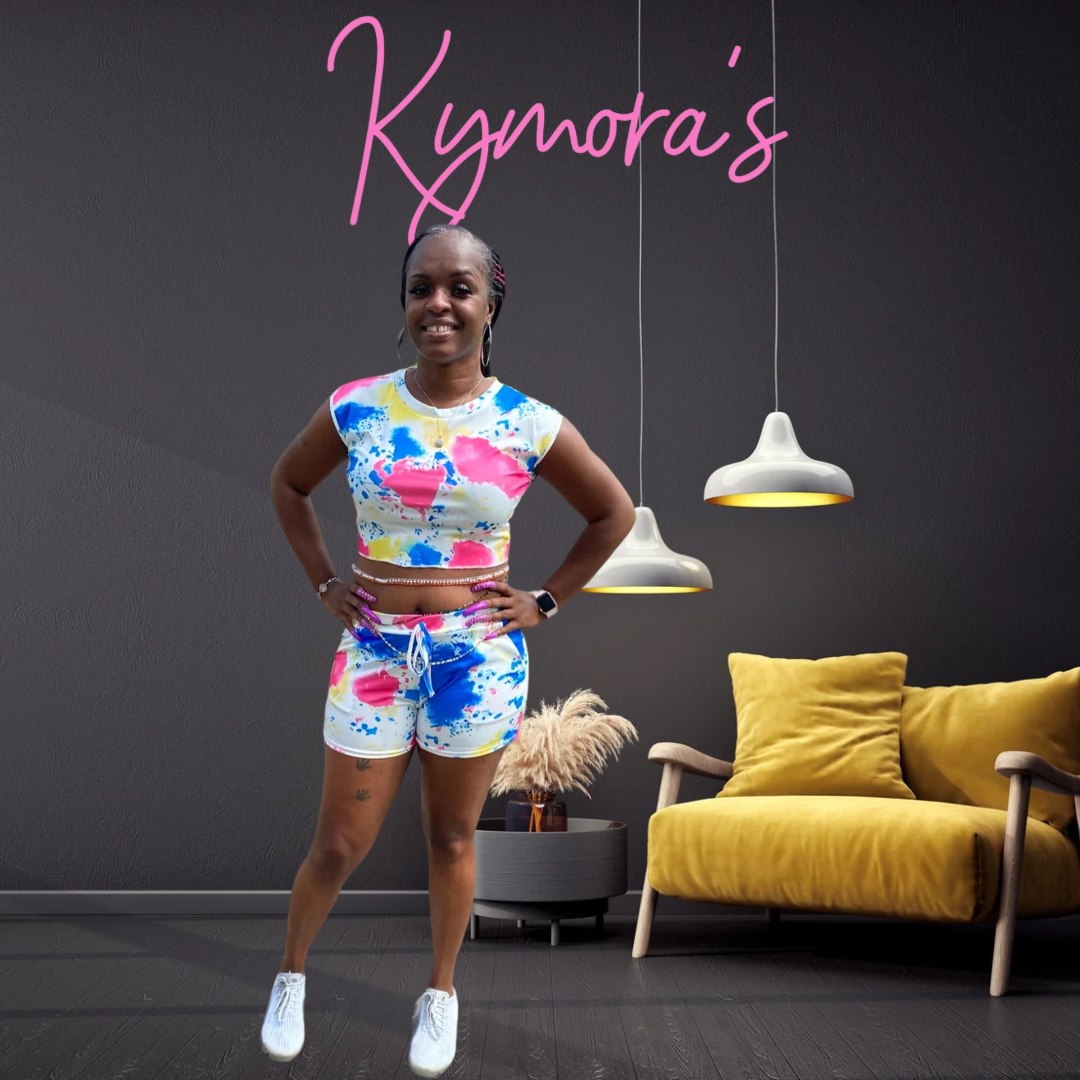 Tanya Multi color Short Set