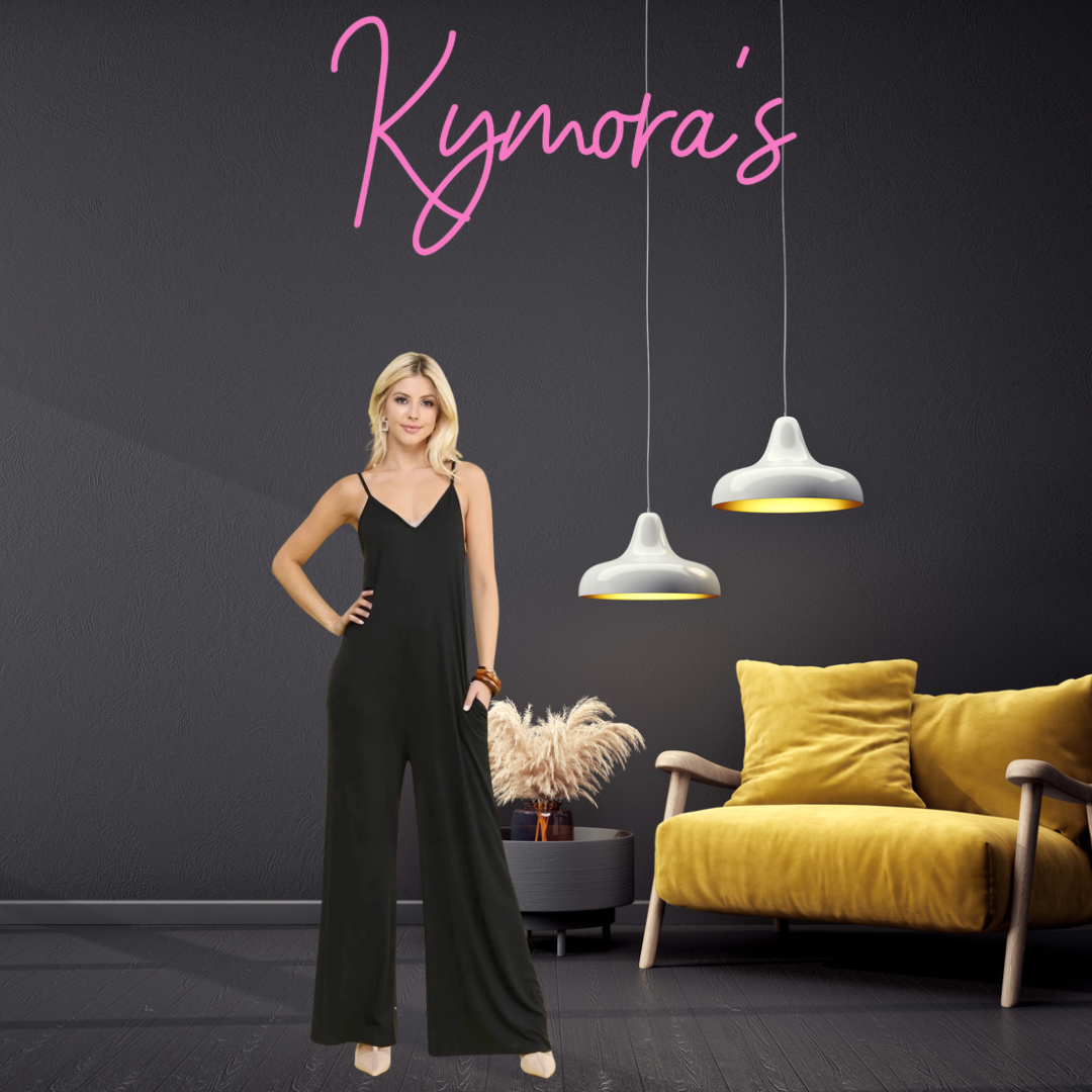 Nexi Spaghetti Strap Jumpsuit
