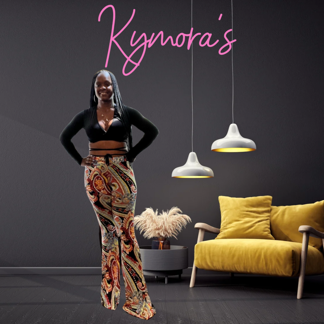 Serena Paisley Wide Leg Set