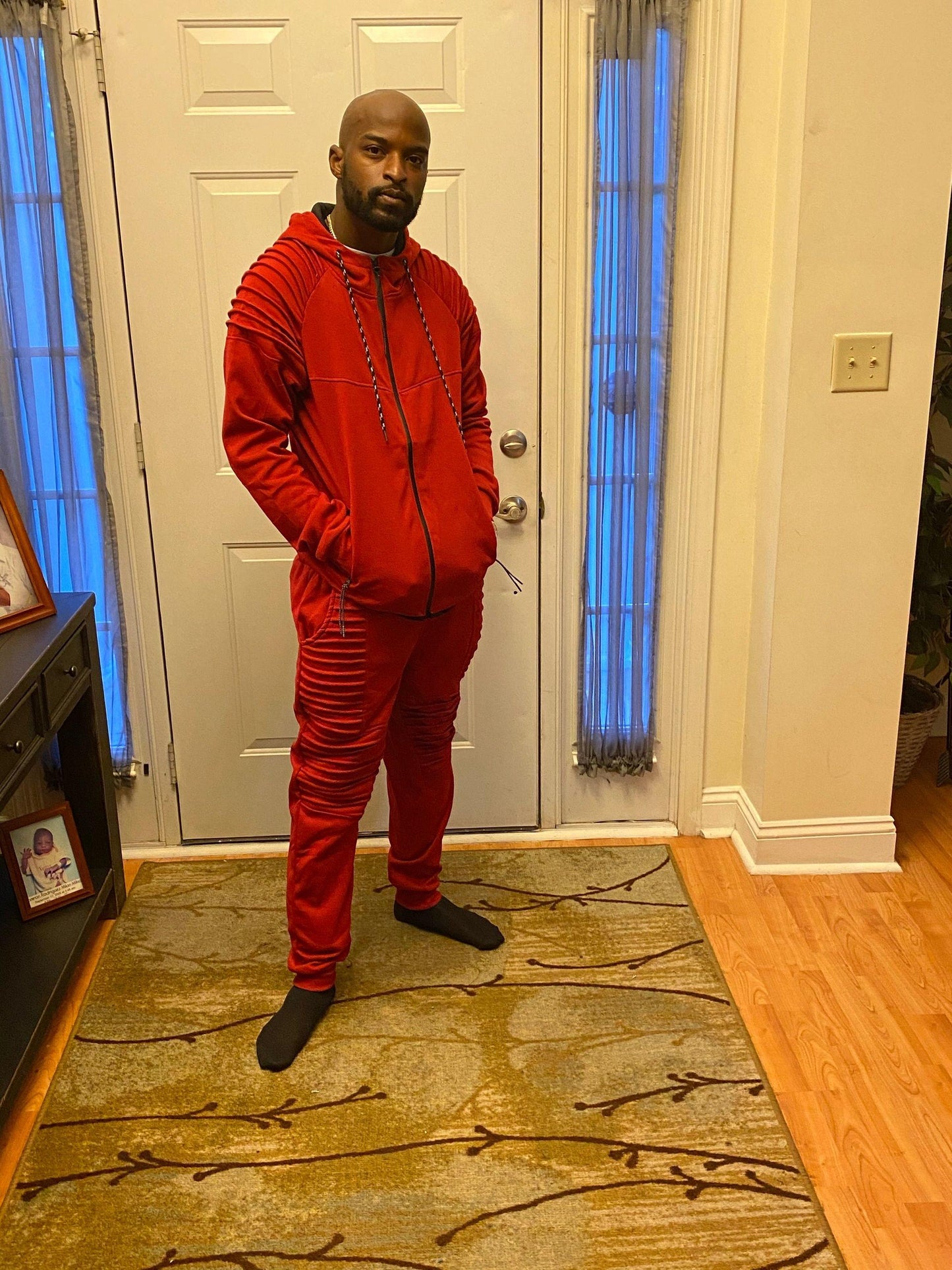 Douglas Men’s Track Suit Red