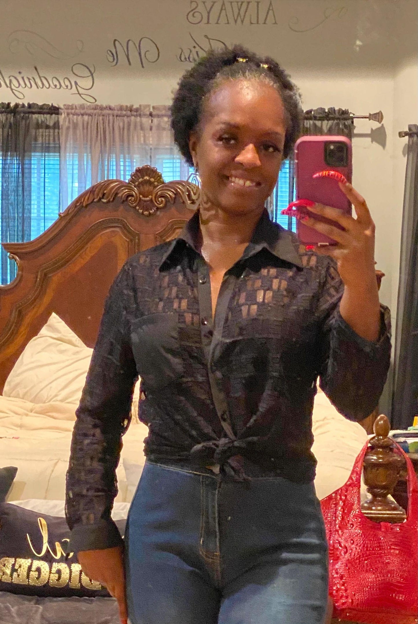 Long Sleeve Collard Button Down