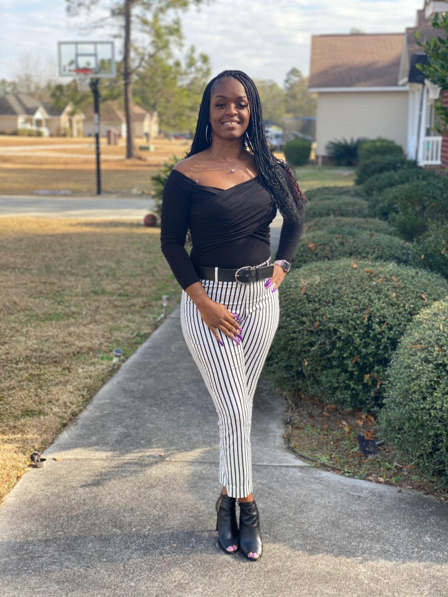 Sexy Crossover Off Shoulder Body suit