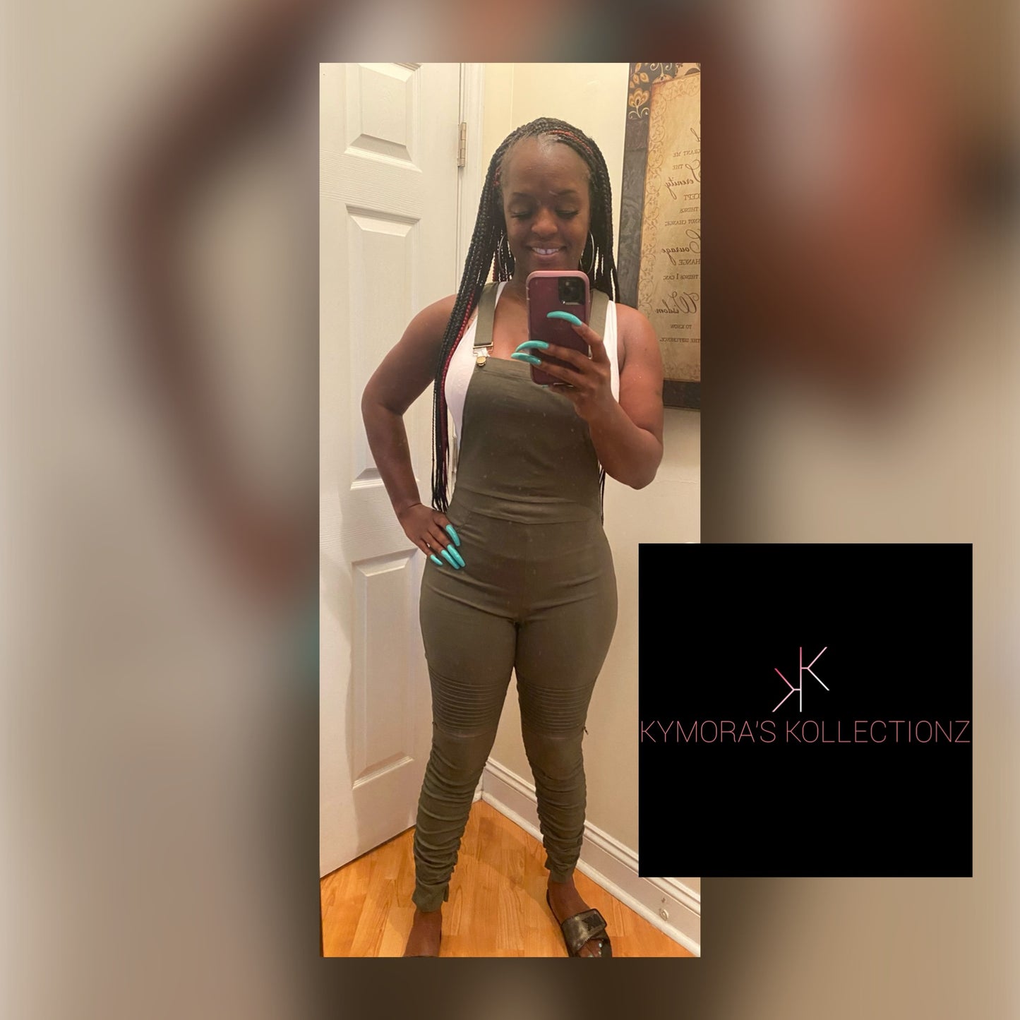 Darla Fitted Overalls