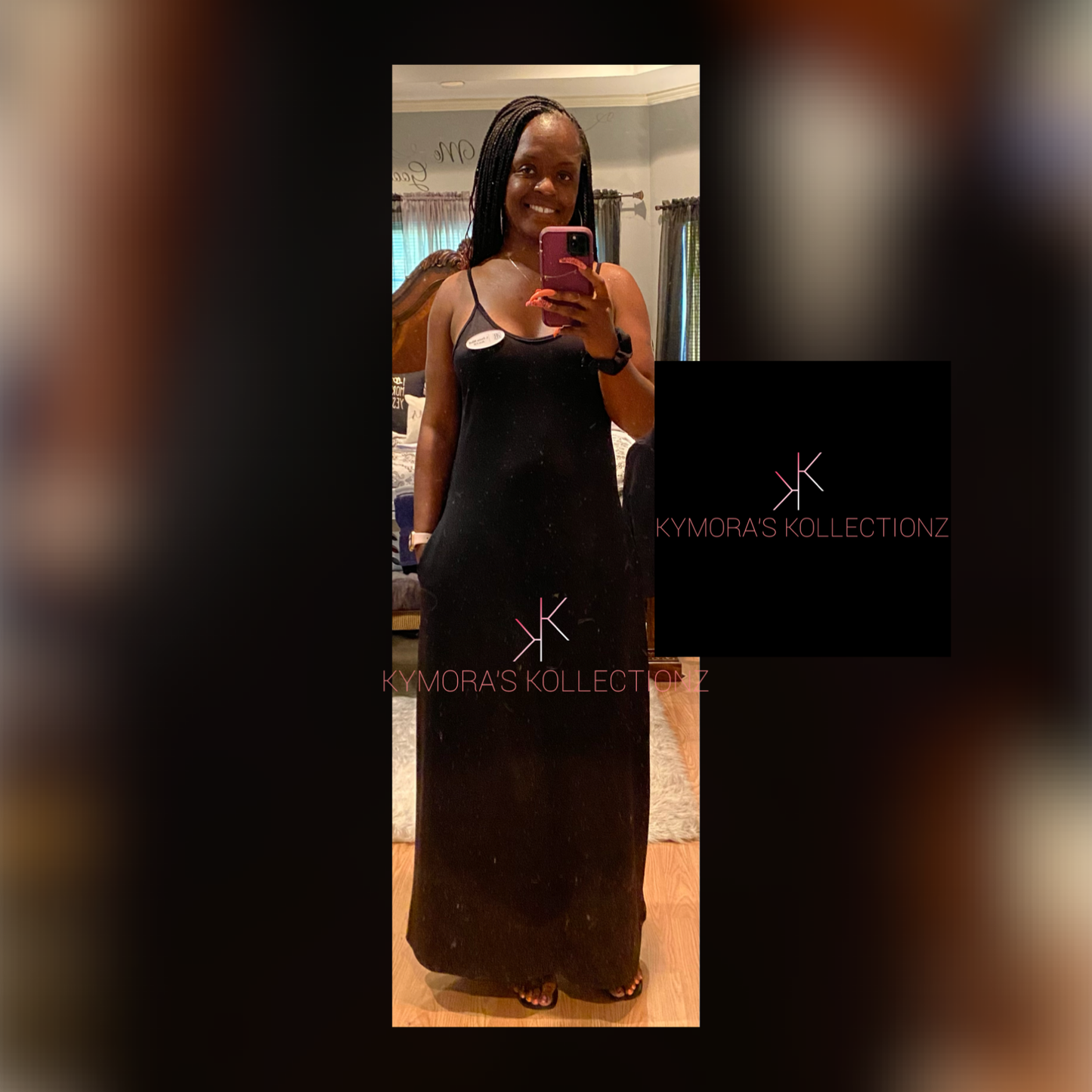 Jacqueline Solid Maxi Dress