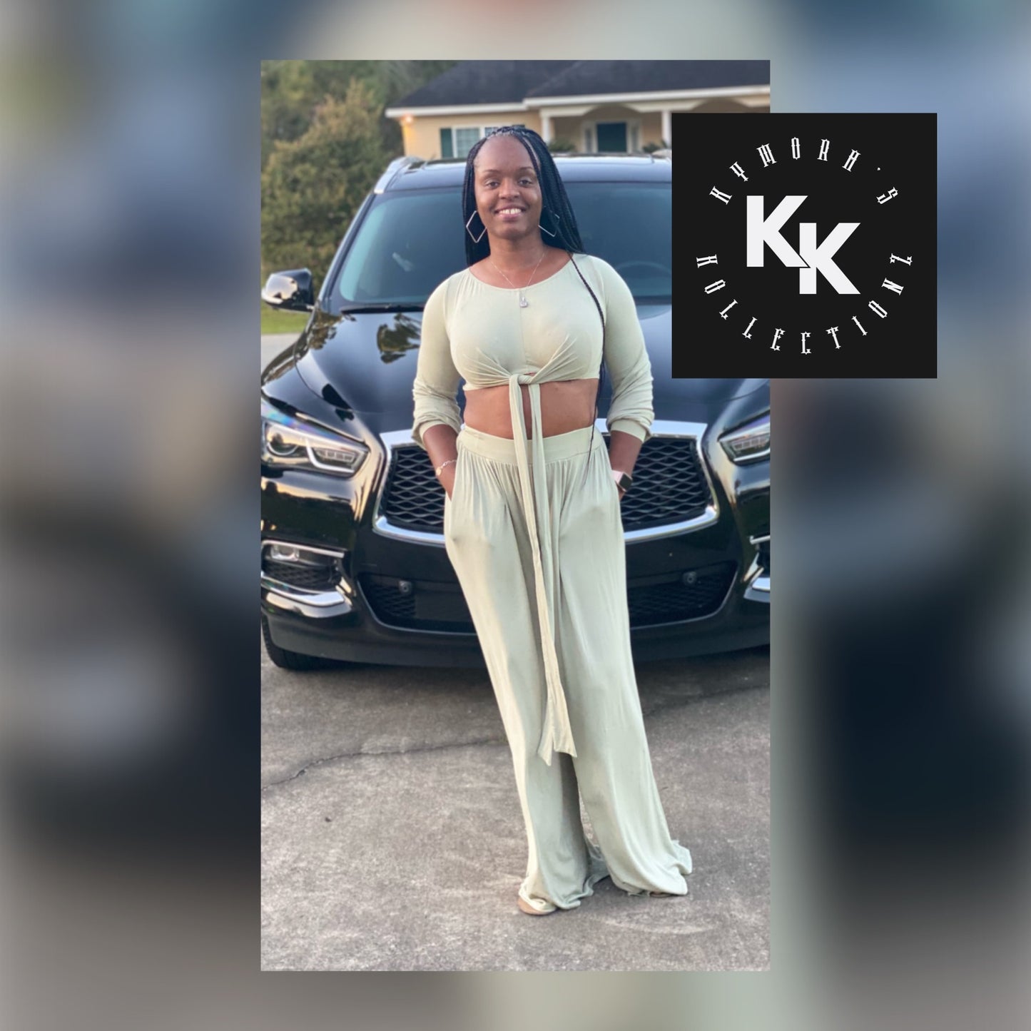 Alashia High Waist Two Piece