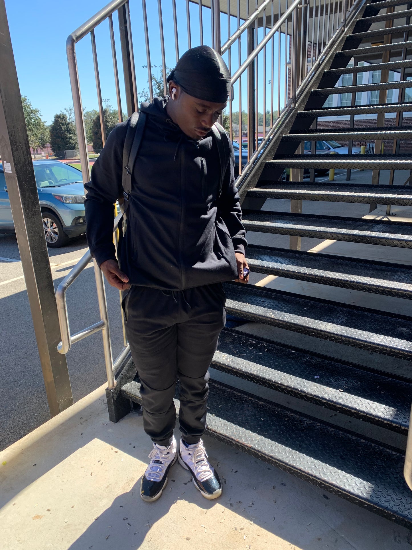 Kam Men’s Track Suit Black