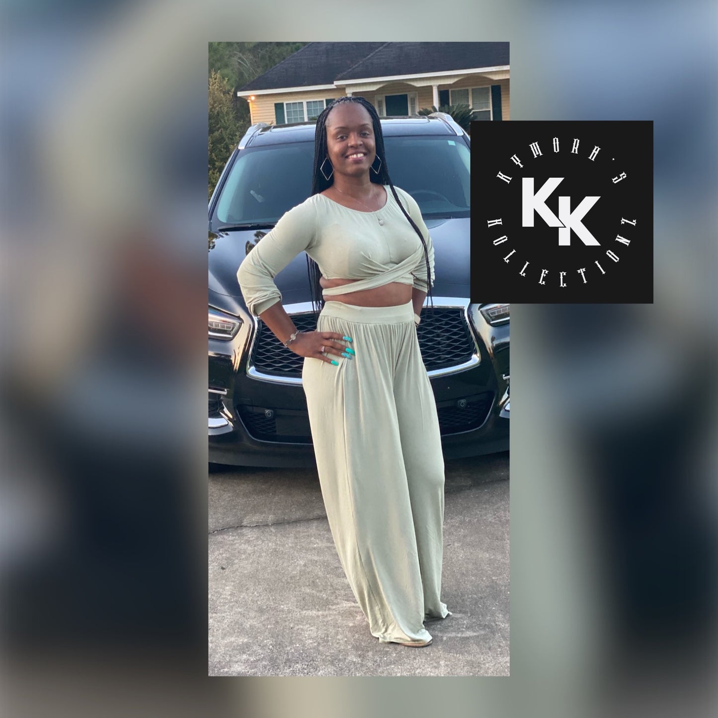 Alashia High Waist Two Piece
