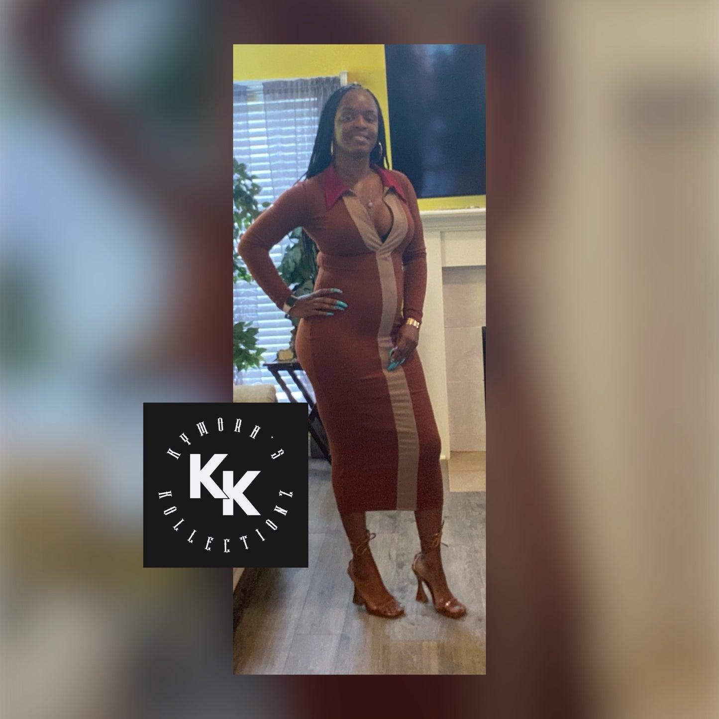 Arionna Ribbed Dress