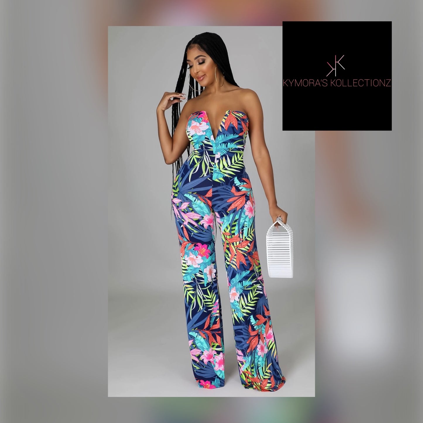 Summer Jumpsuit Floral