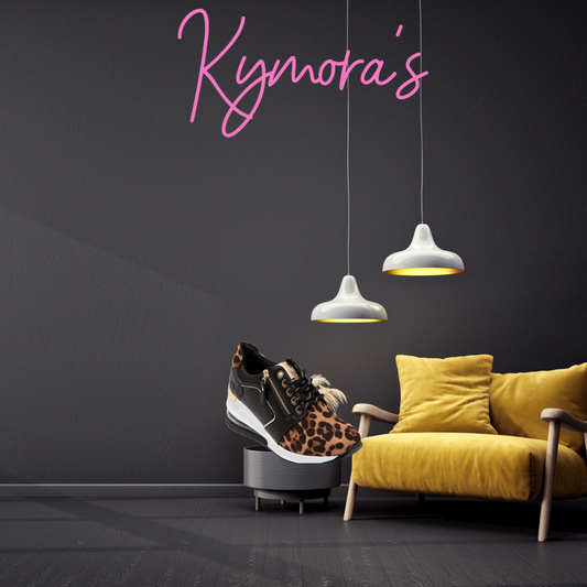 Black Leopard Sneakers