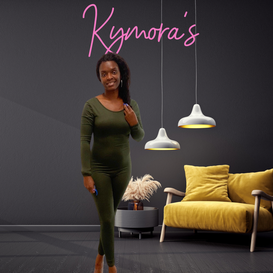 Alexis Long Sleeve Catsuit - Olive