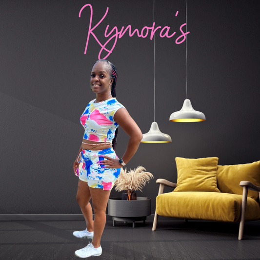 Tanya Multi color Short Set