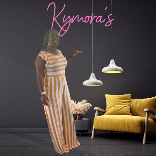 Celia Striped Jumpsuit