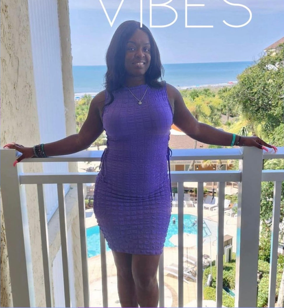 Purple Popcorn Side Dress