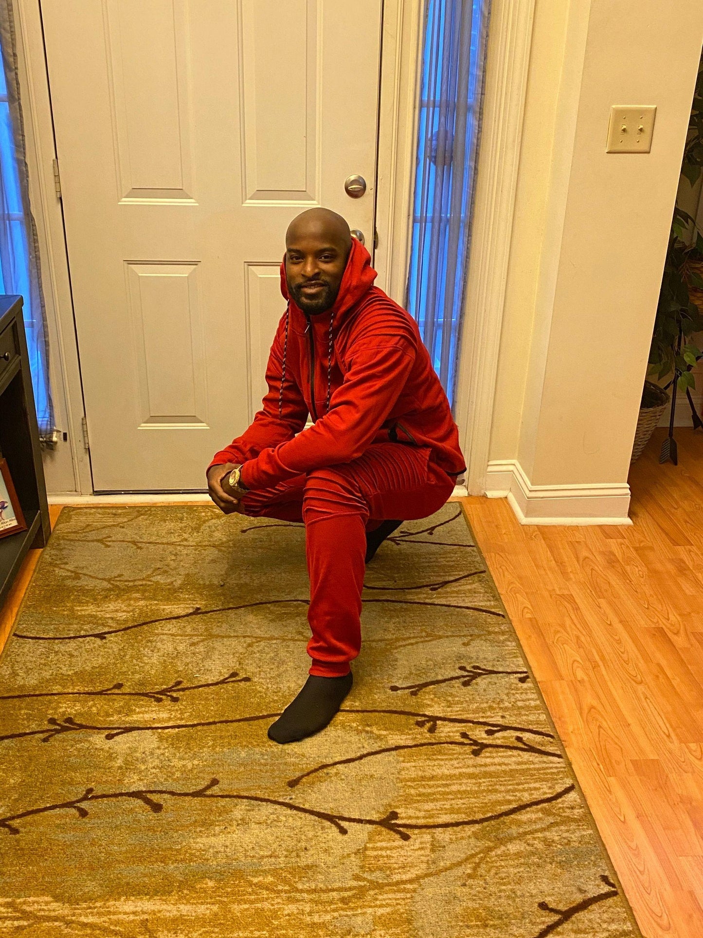 Douglas Men’s Track Suit Red
