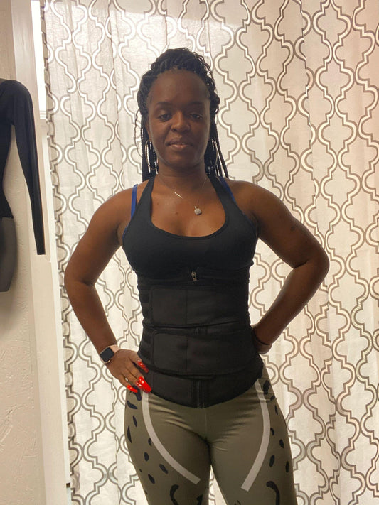 Kymora’s Double Velcro Strap Waist Trainer