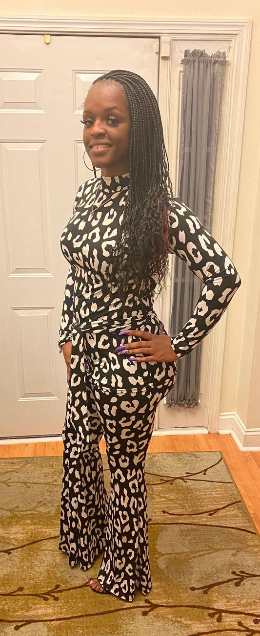 Kasey Wide Leg Pants Suit