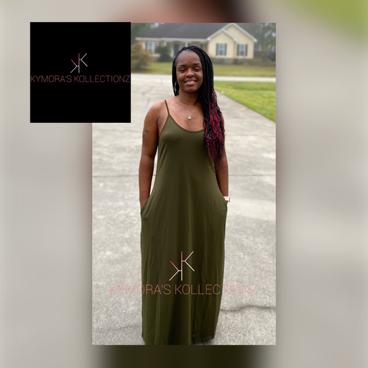 Jacqueline Solid Maxi Dress