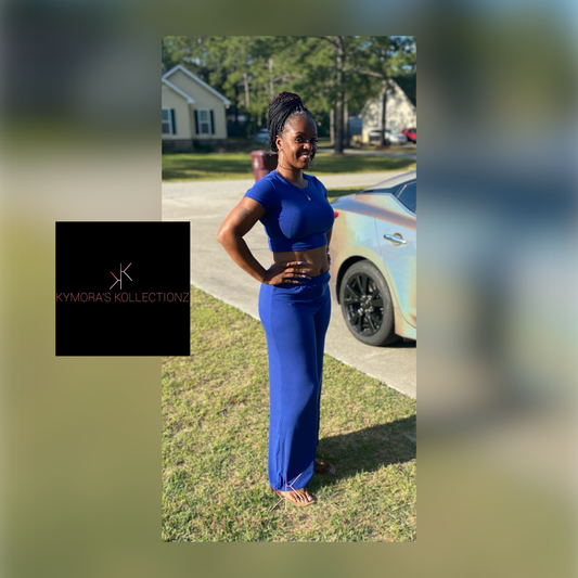 Shayla High Waist Pants Set